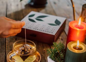 Johan & Nyströms Tekalender tar dig med på en smakresa genom