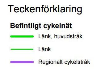 GATOR OCH TRAFIK Gång- och cykelnät Från Brandbergen är det möjligt att gå eller cykla på trafikseparerade gång- och cykelvägar till Vendelsömalm och Handen.