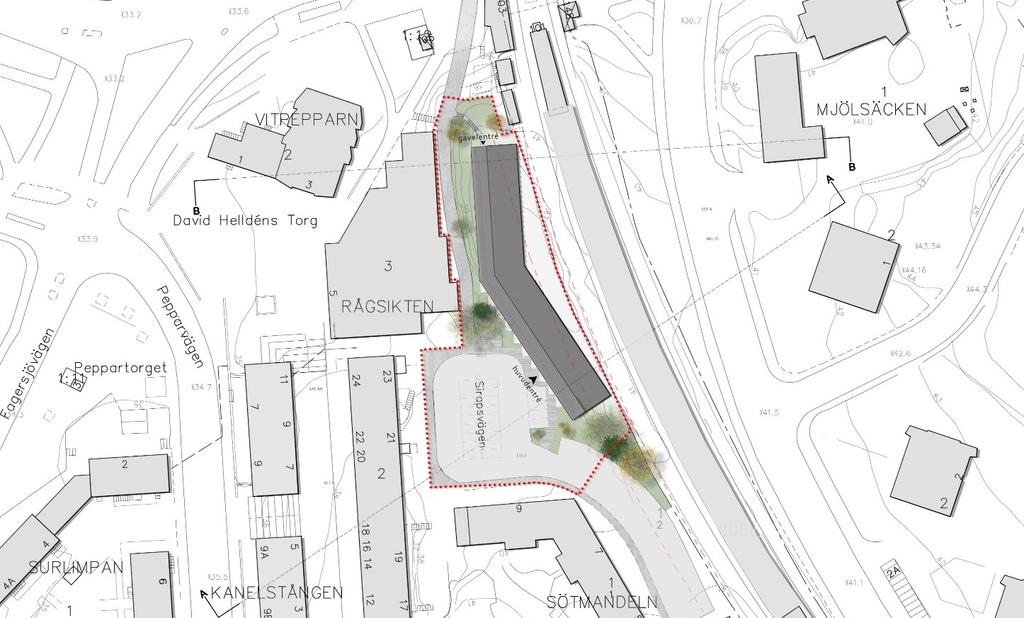 Sida 14 (34) Förorenad mark Miljöförvaltningen har ingen kännedom om markföroreningar på platsen.
