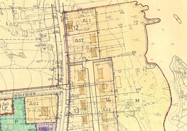 1-12 3.2.1.4 Detaljplan Det aktuella området är sedan tidigare planlagt på detaljplanenivå.