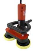 diam 75 mm Vikt 2,1 kg Kabellängd 4,0 m Ljudtryck (LpA): 80 Ljudeffekt (LpW): 91 Vibrationsvärde: <6,5 m/s² Friroterande excenterpolermaskin för små ytor FLEX POLERMASKIN PE14-1 180 395749