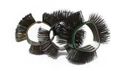 m. Set med maskin, adapter, slipsten, gummipuck och 10 st metallborstar 23mm, 2st fin, 2st medium,