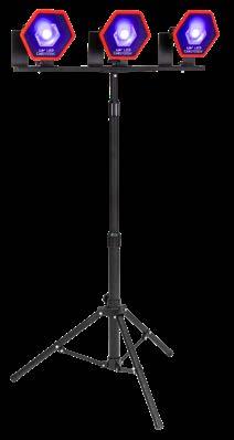 CS UV SET 3XLED LAMPOR INKL.