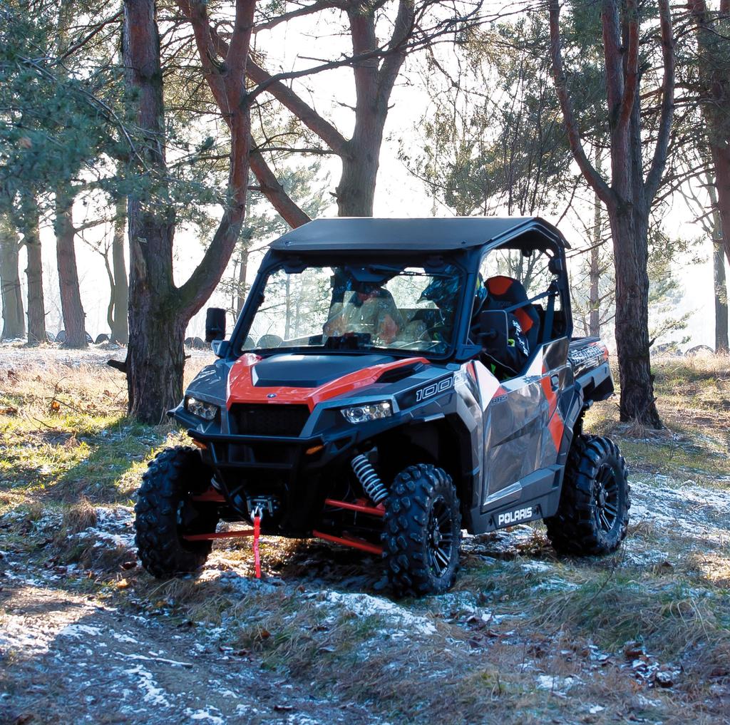 Polaris GENERAL 1000 Deluxe ABS Nya Polaris General med ABS har nästan fria tyglar.