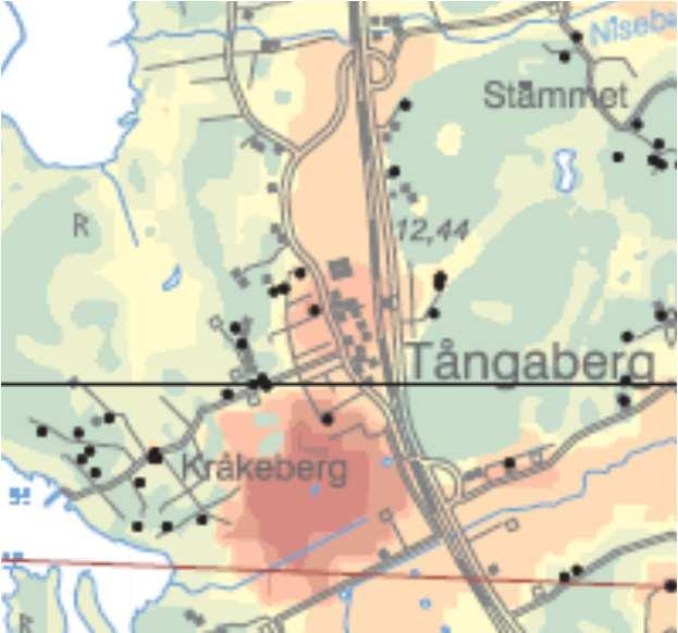 4 Tidigare utförda undersökningar Geotekniska undersökningar har utförts för befintlig järnväg (Västkustbanan).