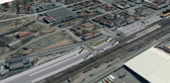 Varbergstunneln, Västkustbanan, Varberg-Hamra Barnkonsekvensanalys Kapitel 4- Projekt Varbergstunneln, Varberg- Hamra förstärker kopplingen till staden.