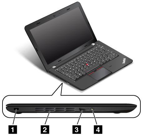 Anm: Om datorn är ansluten till en ThinkPad OneLink Dock eller en ThinkPad OneLink Pro Dock ansluter du till ett lokalt nätverk (LAN) genom att använda Ethernetporten på dockningsstationen, inte den