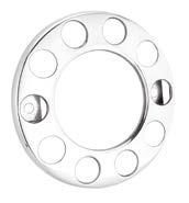 16 STAINLESS STEEL WHEEL-NUT PROTECTOR COVERS 1. 2.