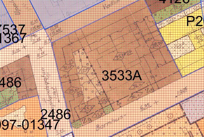 Sida 3 (8) Utlåtande Gällande detaljplaner och tidigare ställningstaganden. Gällande översiktsplan anger stadsbebyggelse. Planområdet markerat med röd streckad linje.