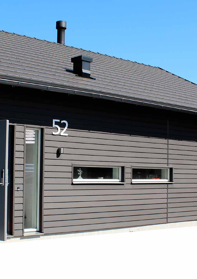 Lätta att montera Med Green Planks fasadsystem går det lätt och enkelt att bygga nytt eller renovera fasaden. Fasadpanelen i komposit kan monteras ståendes eller liggandes.