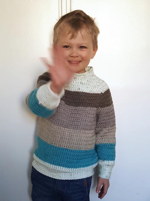 Fäst trådar, tvätta, blocka och -