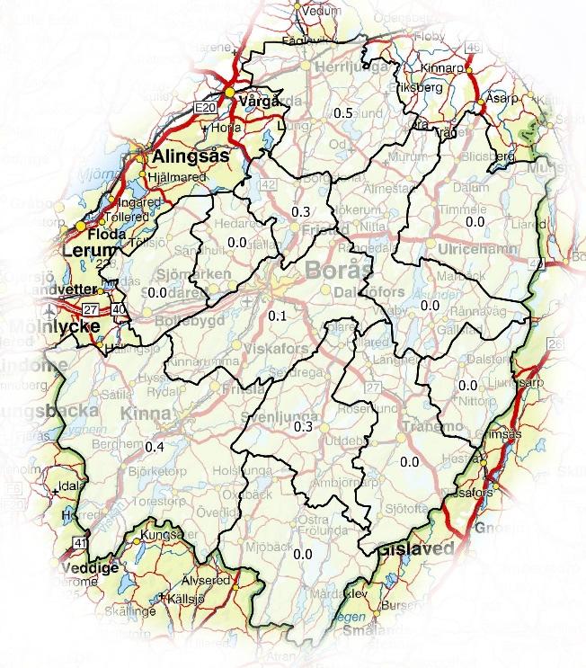 Vildsvin 2017/2018 Vildsvinen ser ut att vara på stark frammarsch i länsföreningen och det ses en tydlig ökning det senaste året.