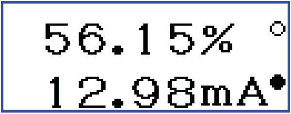 DISPMODE C (% visning ) % av max.
