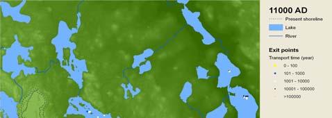 Radionuclide LDF Time N Landscape object Ag 108m 7.14E 13 73.67 lobj125 9400 Am 241 2.30E 12 9400 78.89 lobj121_03 Am 243 2.38E 12 9400 78.89 lobj121_03 C 14 1.24E 11 2750 1.43 lobj118 Ca 41 9.