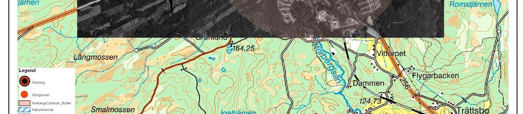 med en buffertzon på 600 meter