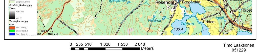 buffertzon på 1500 meter. fig.