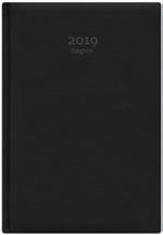 Format: 135x205 mm. Spiralbunden 91 1020 19, Refill, svart kartong, FSC.