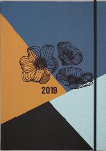Fantasy Kalender med strukturerat kartongomslag. Spiralbunden.