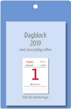 Dagblock/Väggblad med