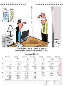 Kontorshumor Tolv humoristiska illustrationer från