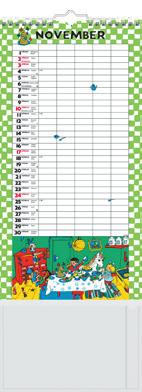 91 1765 19, Familjekalender Pettson & Findus.