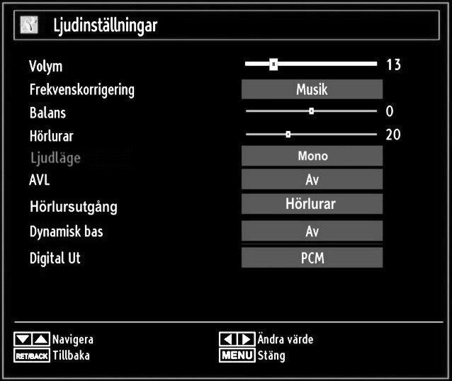 Brusreducering kan ställas in till ett av följande alternativ: Låg, medium, hög eller av. Advanced Settings Färgtemp: Ställer in önskad färgton.