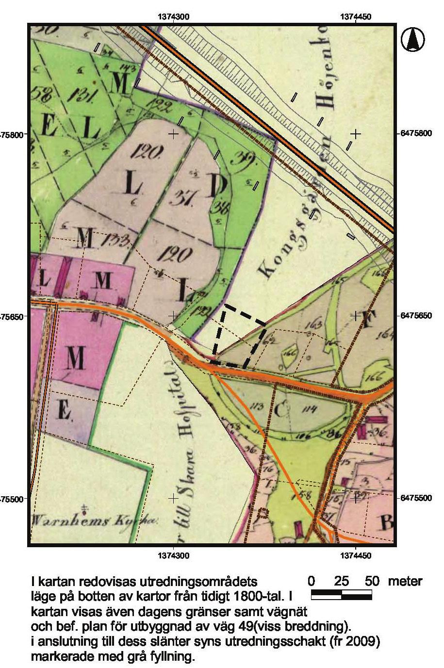 Rapport arkeologisk utredning Varnhem 15:9 m fl Figur 4.