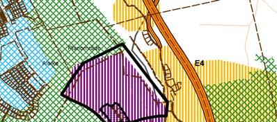 förutsätter gångavstånd från järnvägsstationen. Mark och vatten / landskapsbild Utdrag ur Översiktplan 2006 Fördjupad översiktsplan m.