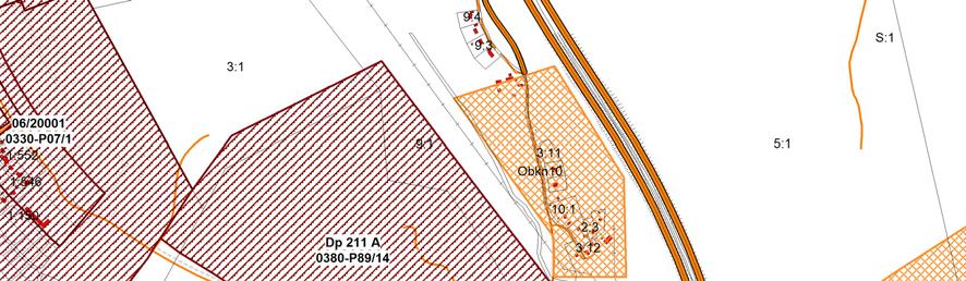 Detaljplaner, områdesbestämmelser, förordnanden Detaljplaner Över hela AR-området gäller detaljplan Dp 211 A, Industriområdet AR,
