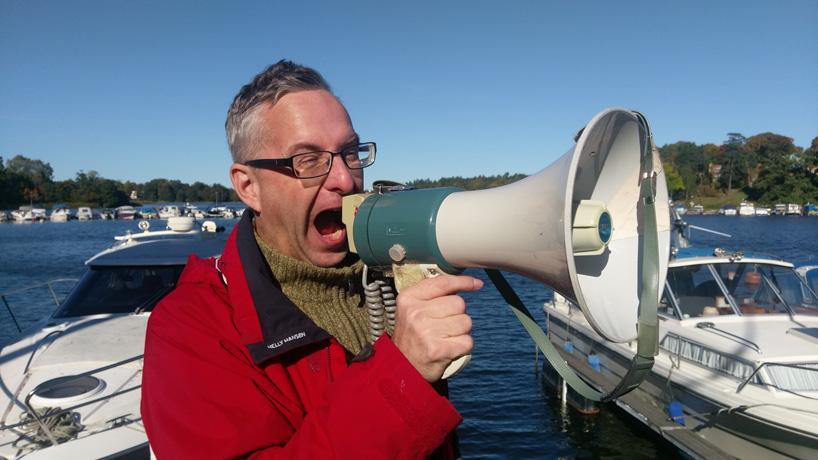 Upptagningen 1 och 2 oktober Jättefint väder, alla de erfarna och