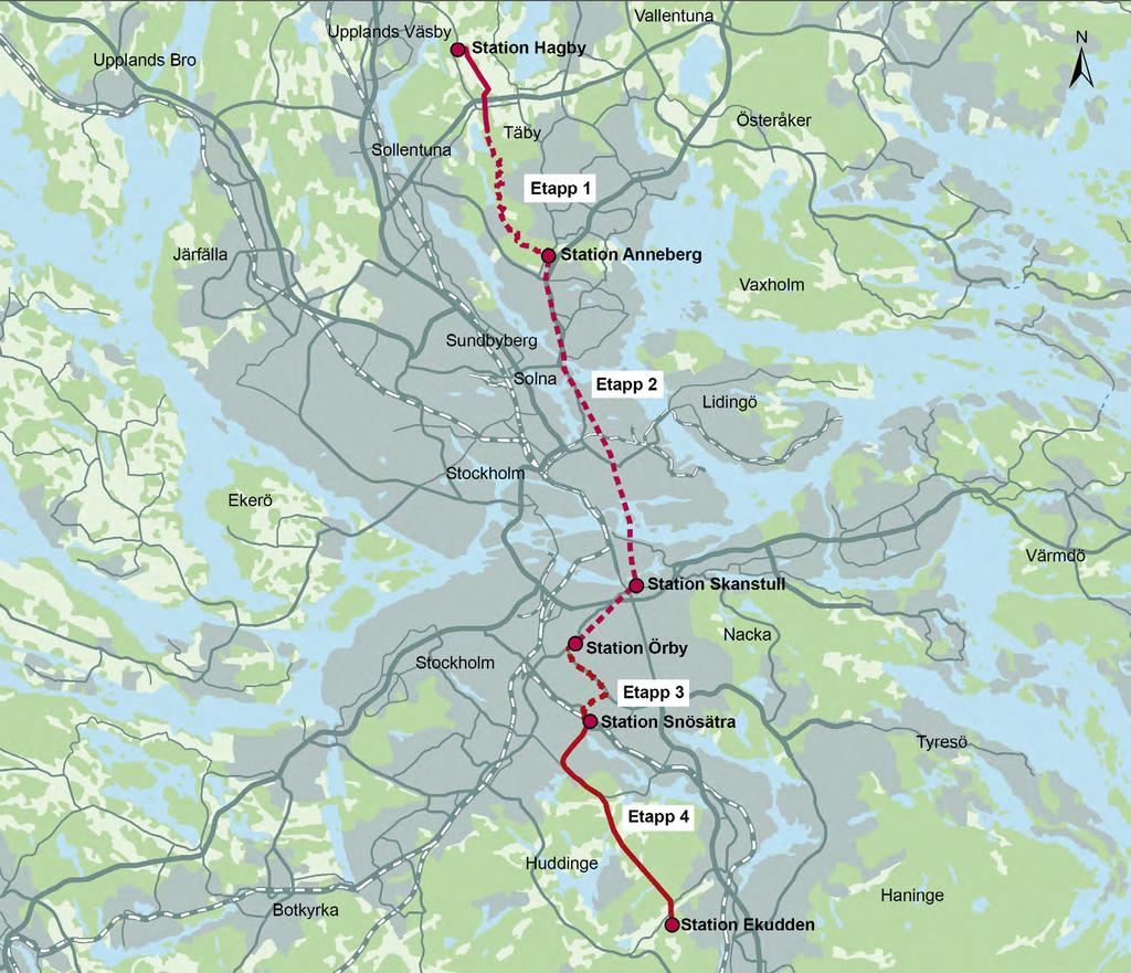 7 1.3 Syftet med miljökonsekvensbeskrivningen En miljökonsekvensbeskrivning (MKB) ska ingå i en ansökan om tillstånd enligt ellagen, en så kallad nätkoncession för linje.