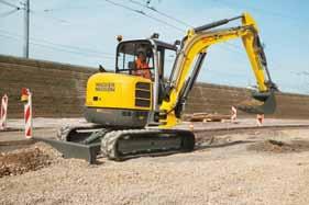 25% BESPARING AV MATERIAL OCH TID vid utgrävning och fyllande. Wacker Neuson Zero Tail: Extremt mångsidig. Praktisk i allt. Tillförlitlig i användning.