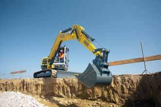De förenar intelligent motorhantering med högpresterande hydraulik och stabil stålkonstruktion.