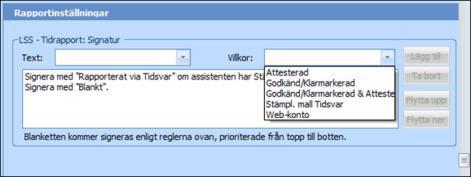 Godkännande av löneart Ändring har gjorts på funktionssekretess angående funktionen med krav på Godkännande av löneart.