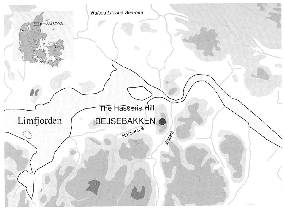 Inledning och frågeställningar Under åren 1999 och 2000 genomförde Aalborg historiske museum arkeologiska undersökningar av ett större område sydväst om Aalborg.