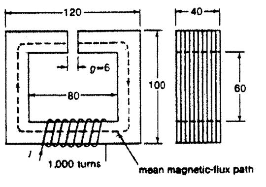2. Den magnetiska kretsen i kärnan består av en laminerad kärna med transformatorplåt.