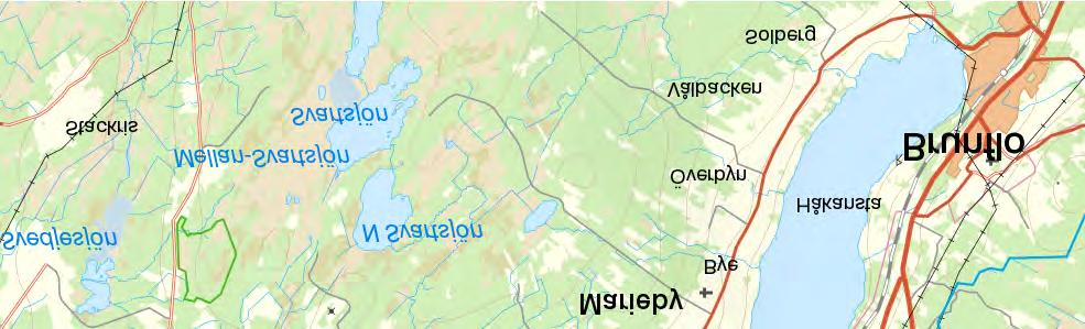 0 2,5 5 10 km Bye naturreservat Skala (A4)