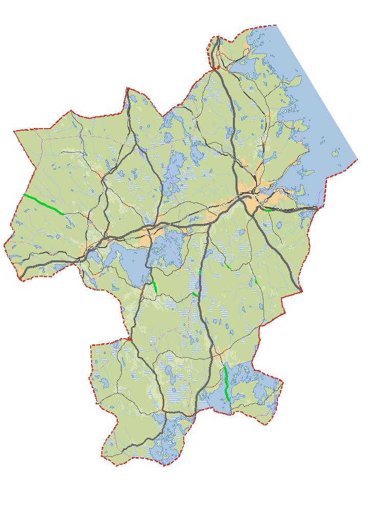 Region Mitt Gävle driftområde Figur 6.