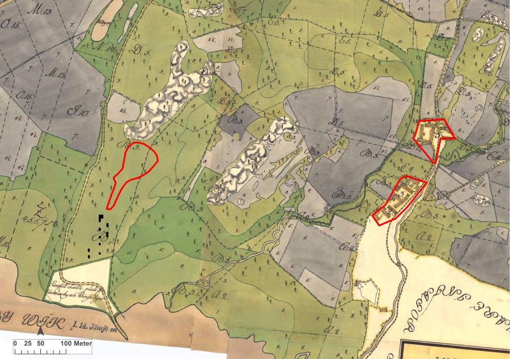 1996 skisserades ett delprojekt kring Hallarumsvikens inre.