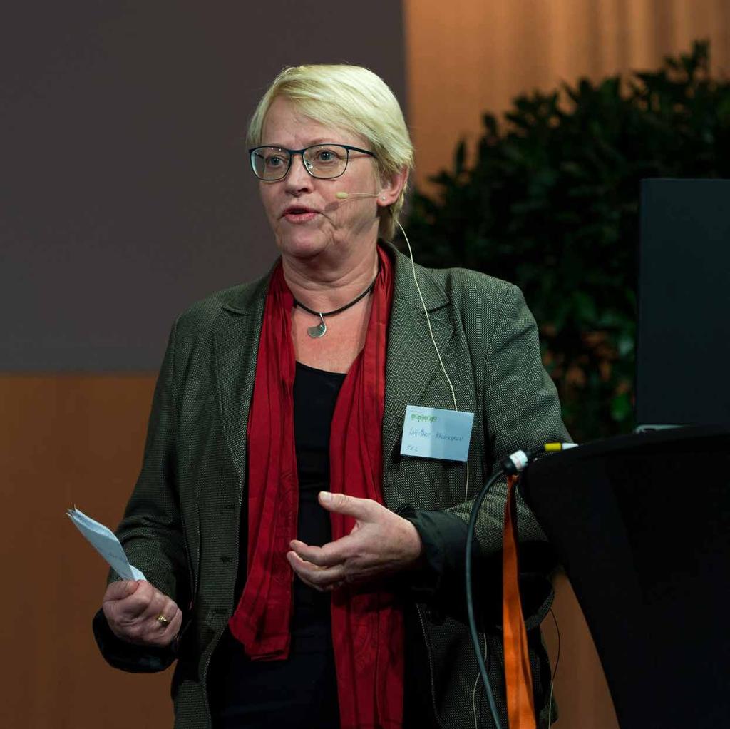 ING-MARIE WIESELGREN Förvalta kunskapen och föra den vidare Ing-Marie Wieselgren avslutade konferensen med att konstatera att Nationella Självskadeprojektet har åstadkommit mycket under de sex år