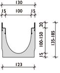 bottenutlopp för 110 PVC 1000 135 12,7 30 244 38 17 10410271 Filcoten tec V NB100/5-0, bottenutlopp för 110 PVC 1000 160 15,8 24 244 38 18 10410272 Filcoten tec V NB100/10-0, bottenutlopp för 110 PVC