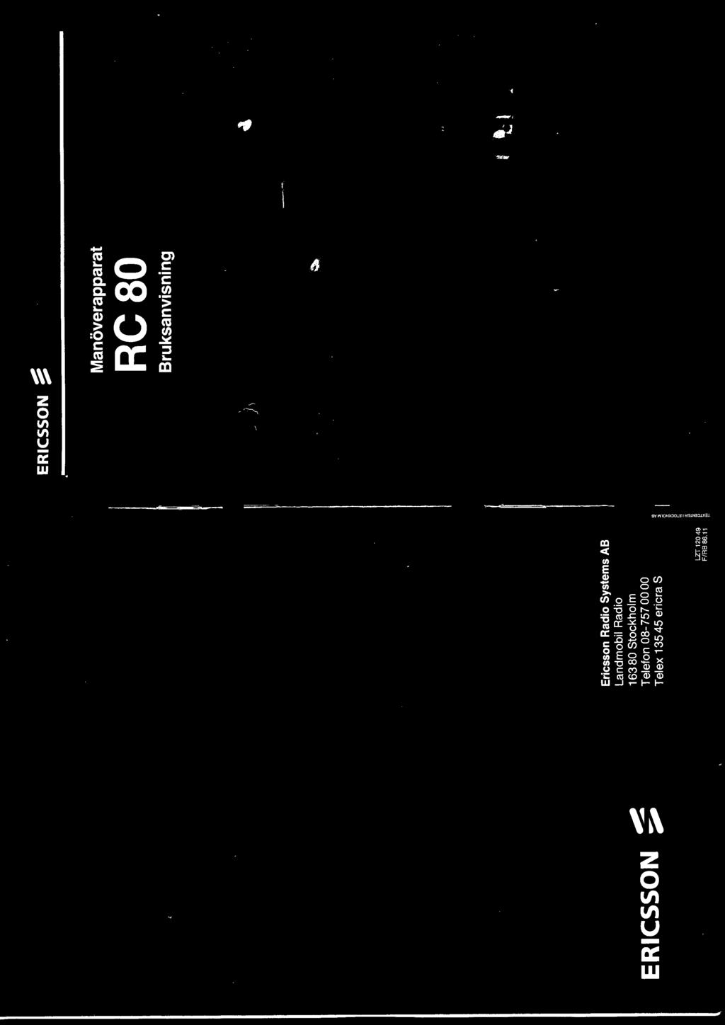 Stockholm Telefon 08-757 00 00