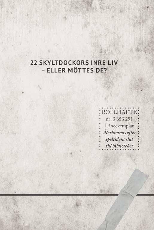 22 skyltdockors inre liv eller möttes de?