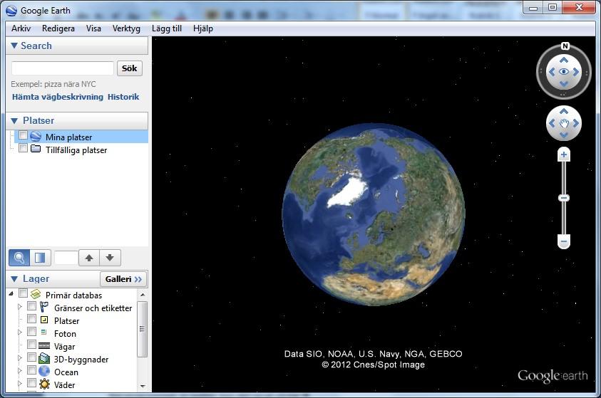 58 Kartfunktionen i Disgen 2018, Studiehandledning Del 1 Export av levnadsbanor till Google Earth Här får du lära dig hur du kan spara släktinformation som kan visas i Google Earth.