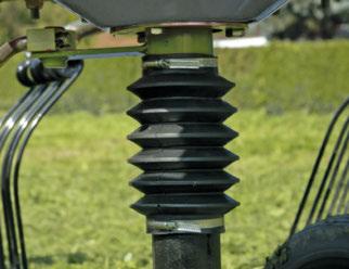 FENDT FORMER STRÄNGLÄGGARE MED EN ROTOR Ett väl utfört arbete: arbetet håller hög kvalitet, även vid små traktorer.