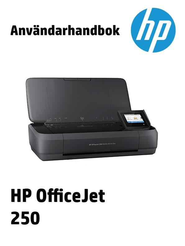 HP OfficeJet 250 Mobile All-in-One series. Användarhandbok - PDF Free  Download