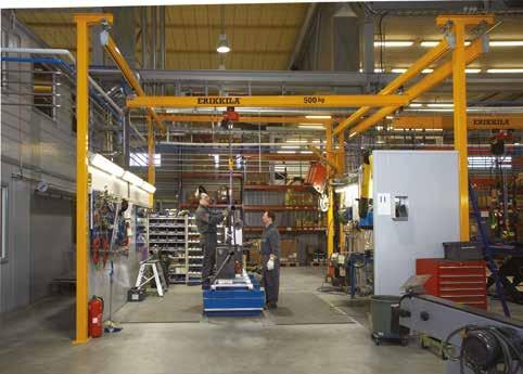 PROSYSTEM Lastsystem och kranar Light Crane System and Jib Crane Lättlastsystem 125, 250, 500, 1000, 1500, 2000 kg PROSYSTEM Lättlastsystem är ett komplett lättlastsystem för industriella