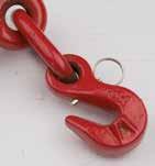 199-0810 8 4000 4,70 199-1013 10 6250 5,90 199-1316 13 10 000 6,50 122 Kätting (klass 8) Chain (Grade 80) Kortlänkad kätting klass 8.