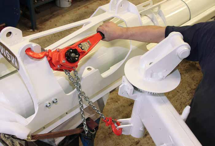 Spakyftblock Lever Hoist Spaklyftblock/Lever Hoist 15B 250, 500, 800, 1600, 3200, 6300 kg