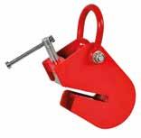 490 J () 16 16 20 20 BALKKLÄMMA / BEAM CLAMP - Model 1HDC Typ SR Rörlig Gripklo / Swivel Jaw Model 1HDC 3000SR 4000SR 5000SR 10 000SR WLL (kg) 3000 4000 5000 10 000 Load test (kg) 4500 6000 7500 15